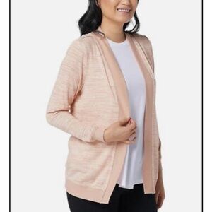 Muk Luks Light Pink Open-Front Cardigan Súper SOFT size Medium